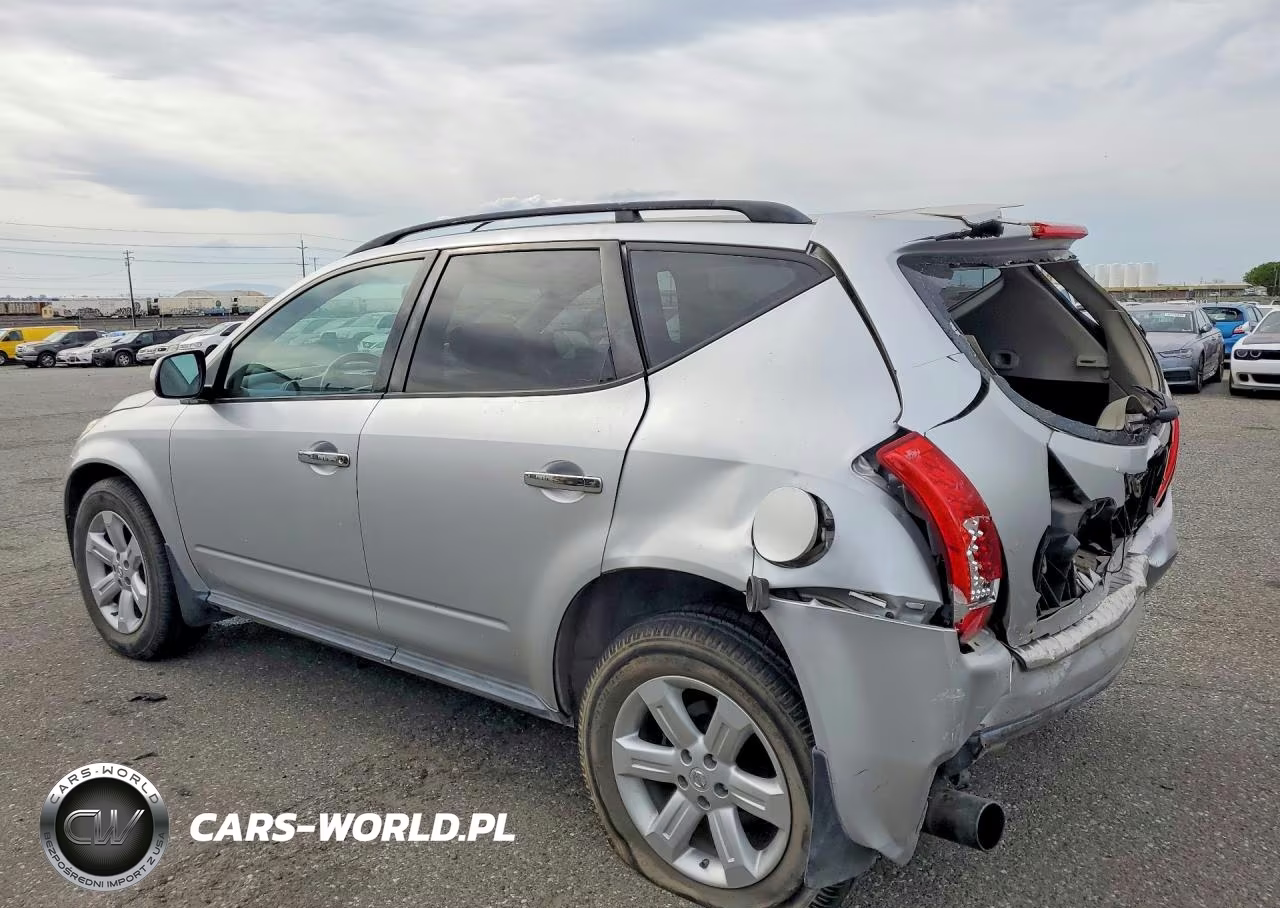 2007 Nissan Murano S VIN:JN8AZ08W07W615579 - 2