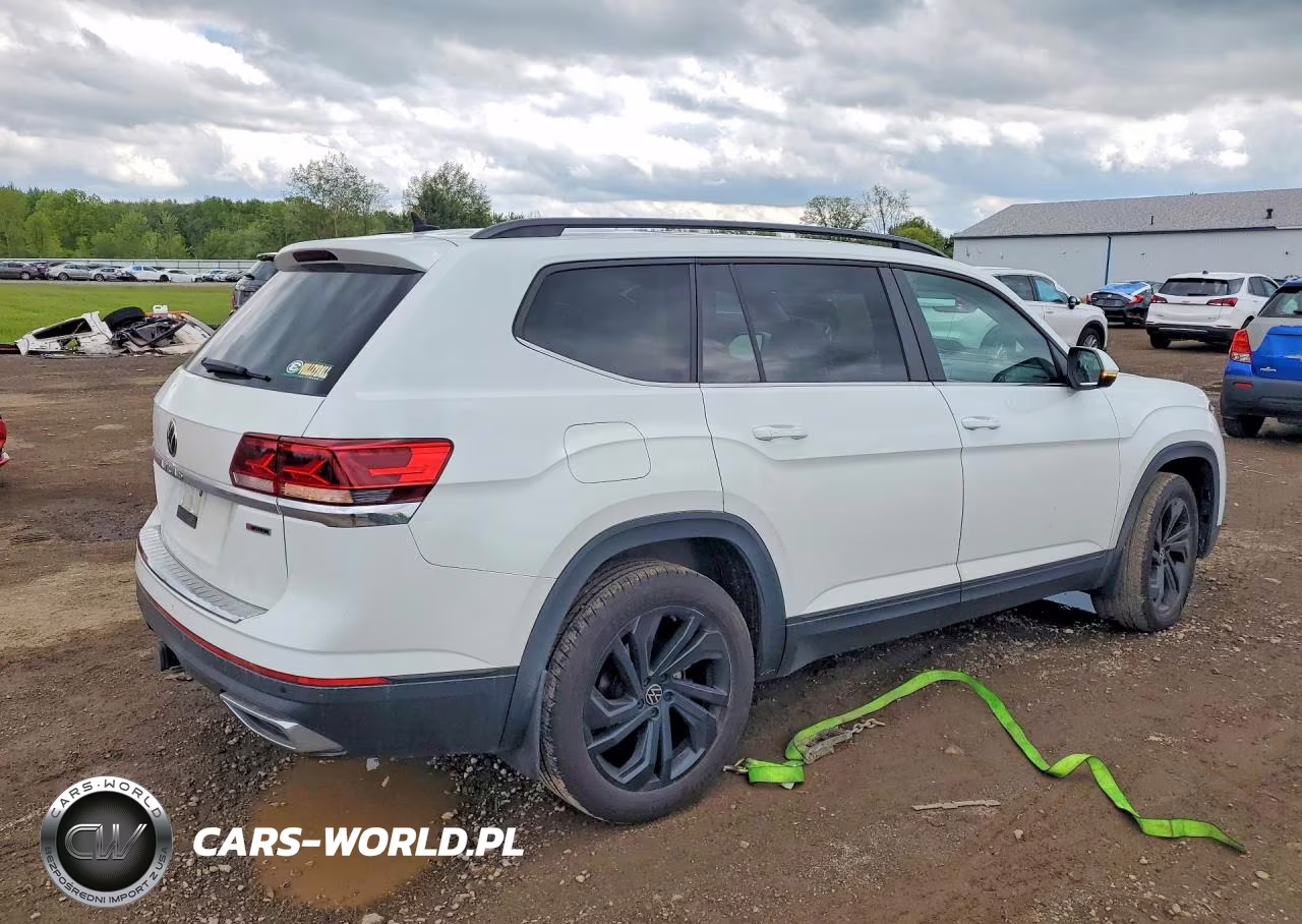 2022 Volkswagen Atlas Se VIN:1V2KR2CA9NC565432 - 3