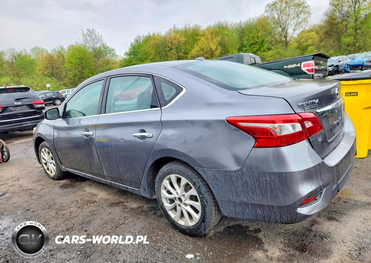 2018 Nissan Sentra Sv VIN:3N1AB7APXJL641795 - 2