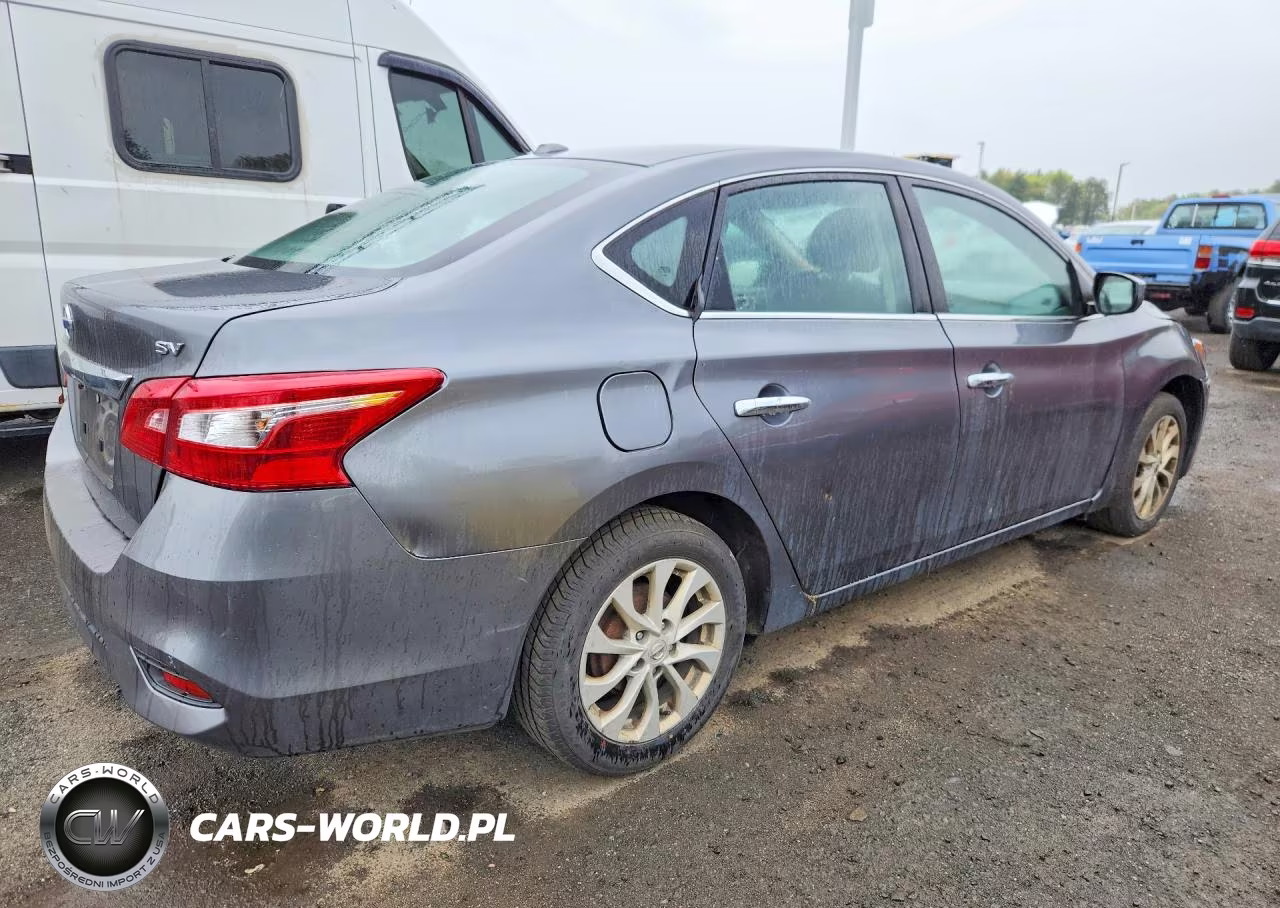 2018 Nissan Sentra Sv VIN:3N1AB7APXJL641795 - 3