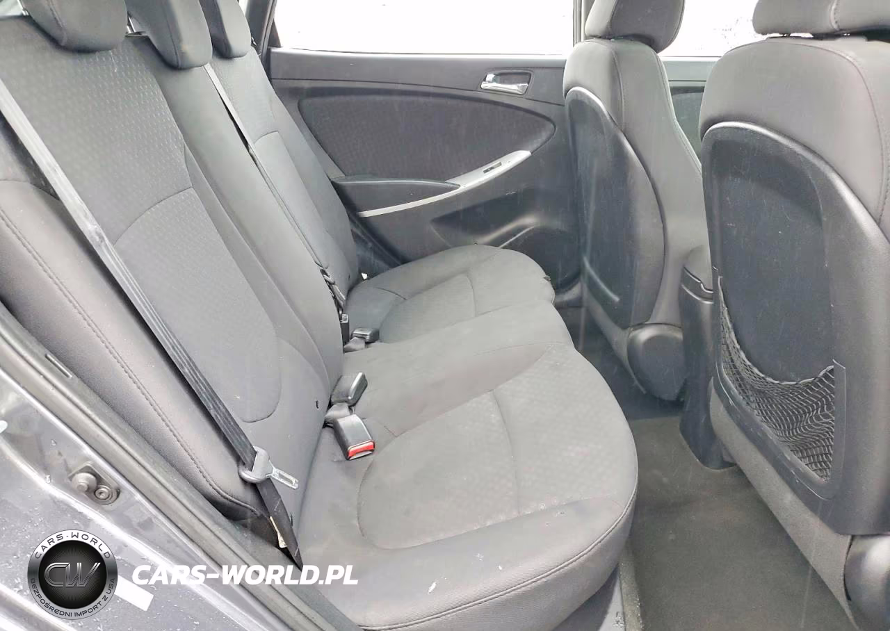 2013 Hyundai Accent Se VIN:KMHCU5AE4DU072094 - 10