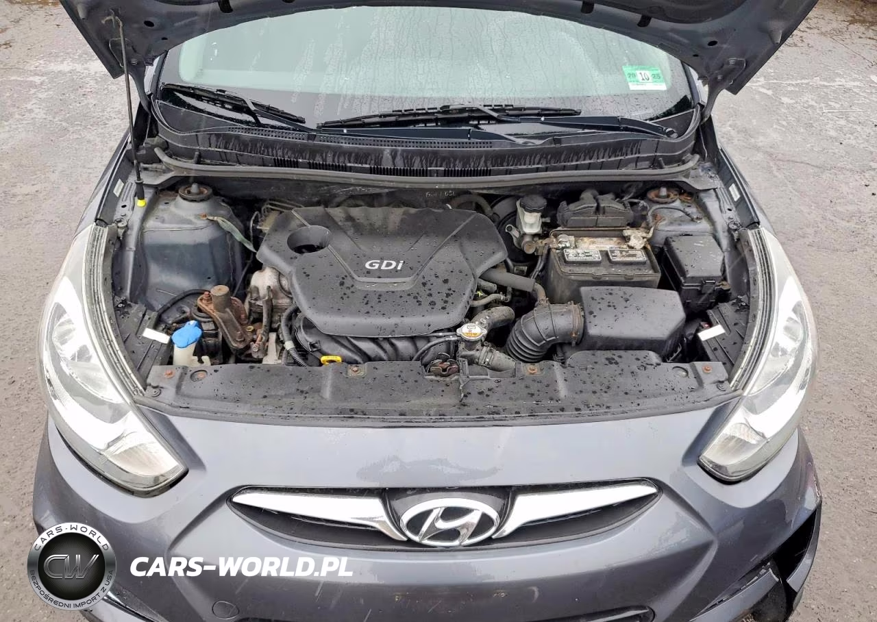 2013 Hyundai Accent Se VIN:KMHCU5AE4DU072094 - 11