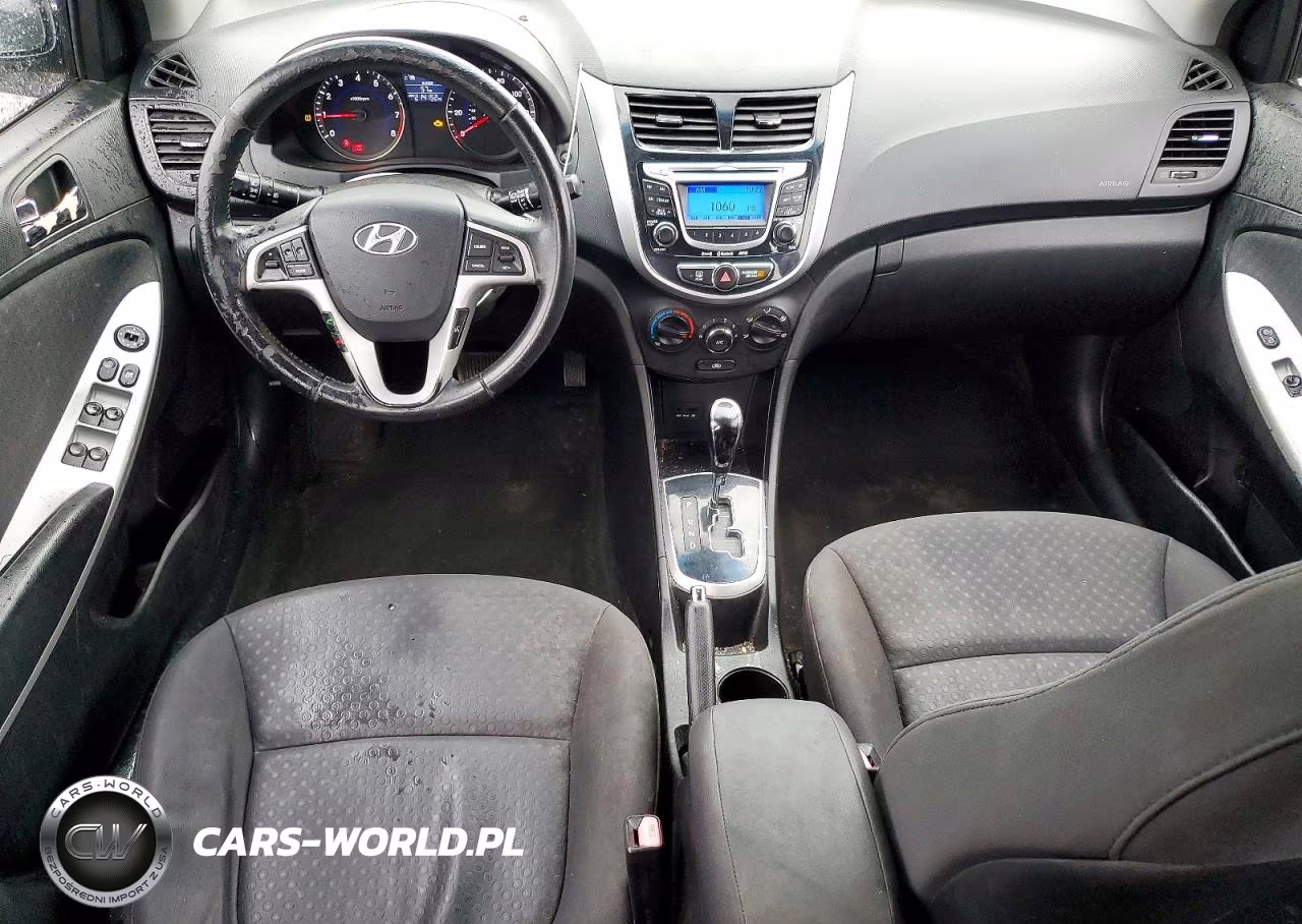 2013 Hyundai Accent Se VIN:KMHCU5AE4DU072094 - 8