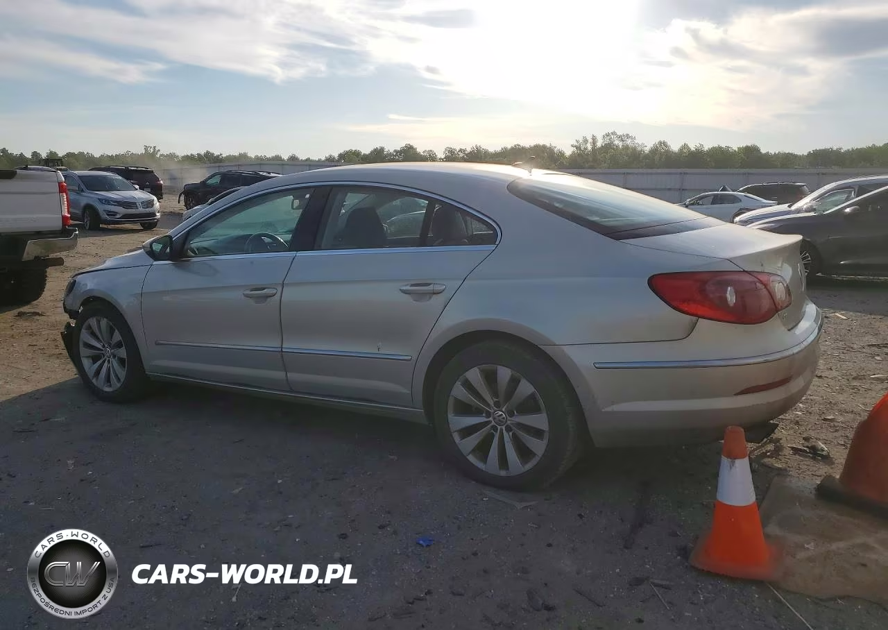 2010 Volkswagen Cc Sport VIN:WVWNP7AN4AE535244 - 2
