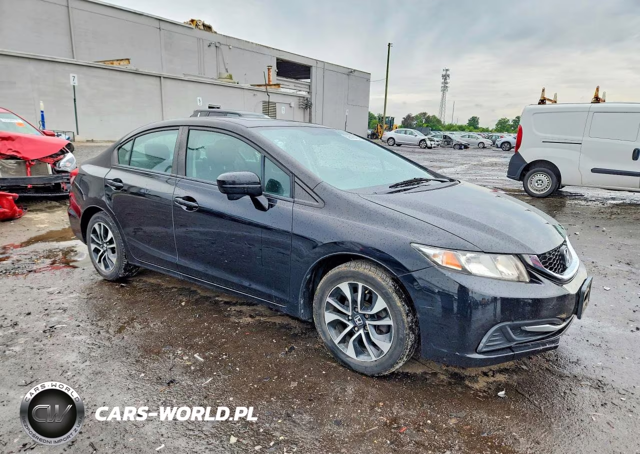 2014 Honda Civic Ex VIN:2HGFB2F87EH530581 - 4