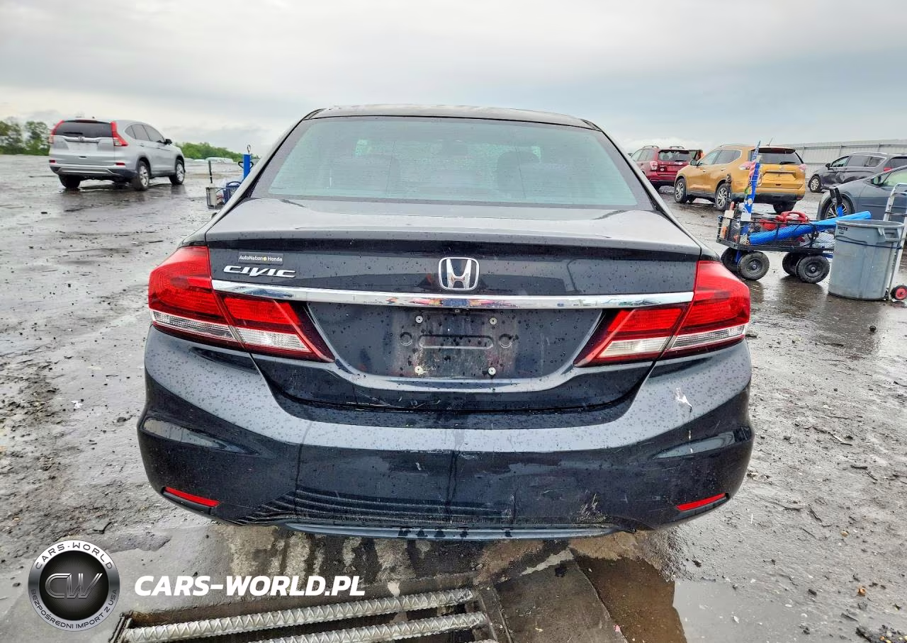 2014 Honda Civic Ex VIN:2HGFB2F87EH530581 - 6