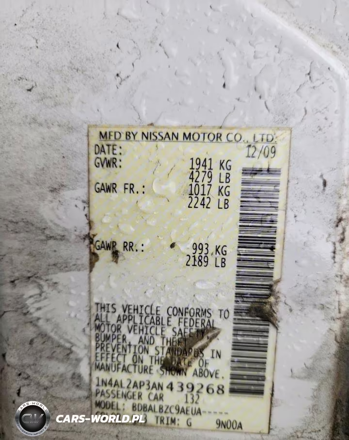 2010 Nissan Altima 2.5 VIN:1N4AL2AP3AN439268 - 13