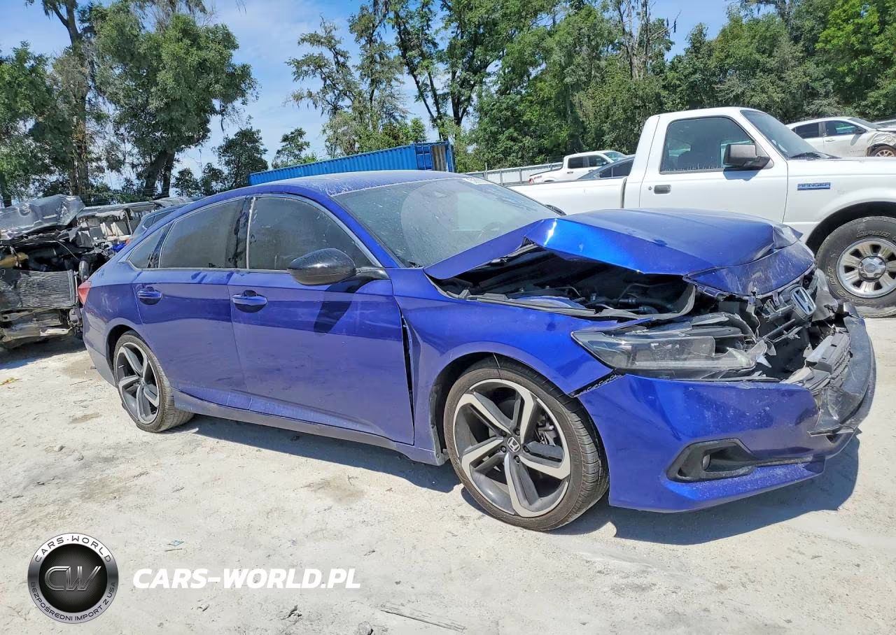 2021 Honda Accord Sport VIN:1HGCV2F37MA013423 - 4