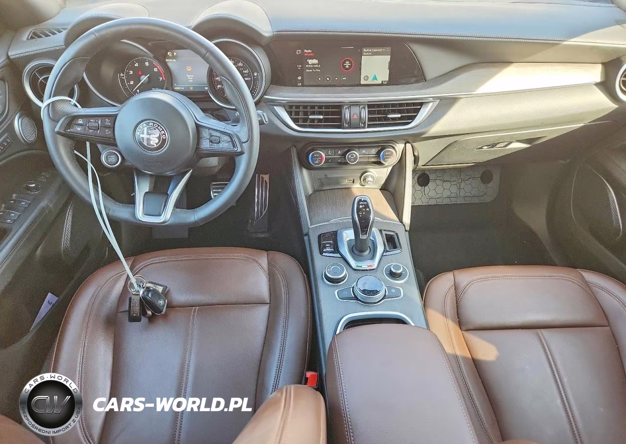 2023 Alfa Romeo Stelvio Ti VIN:ZASPAKBN3P7D58962 - 8
