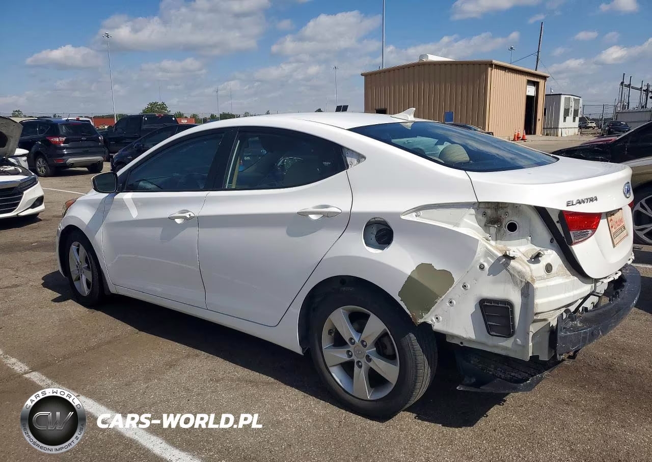 2013 Hyundai Elantra Gls VIN:5NPDH4AE1DH337510 - 2