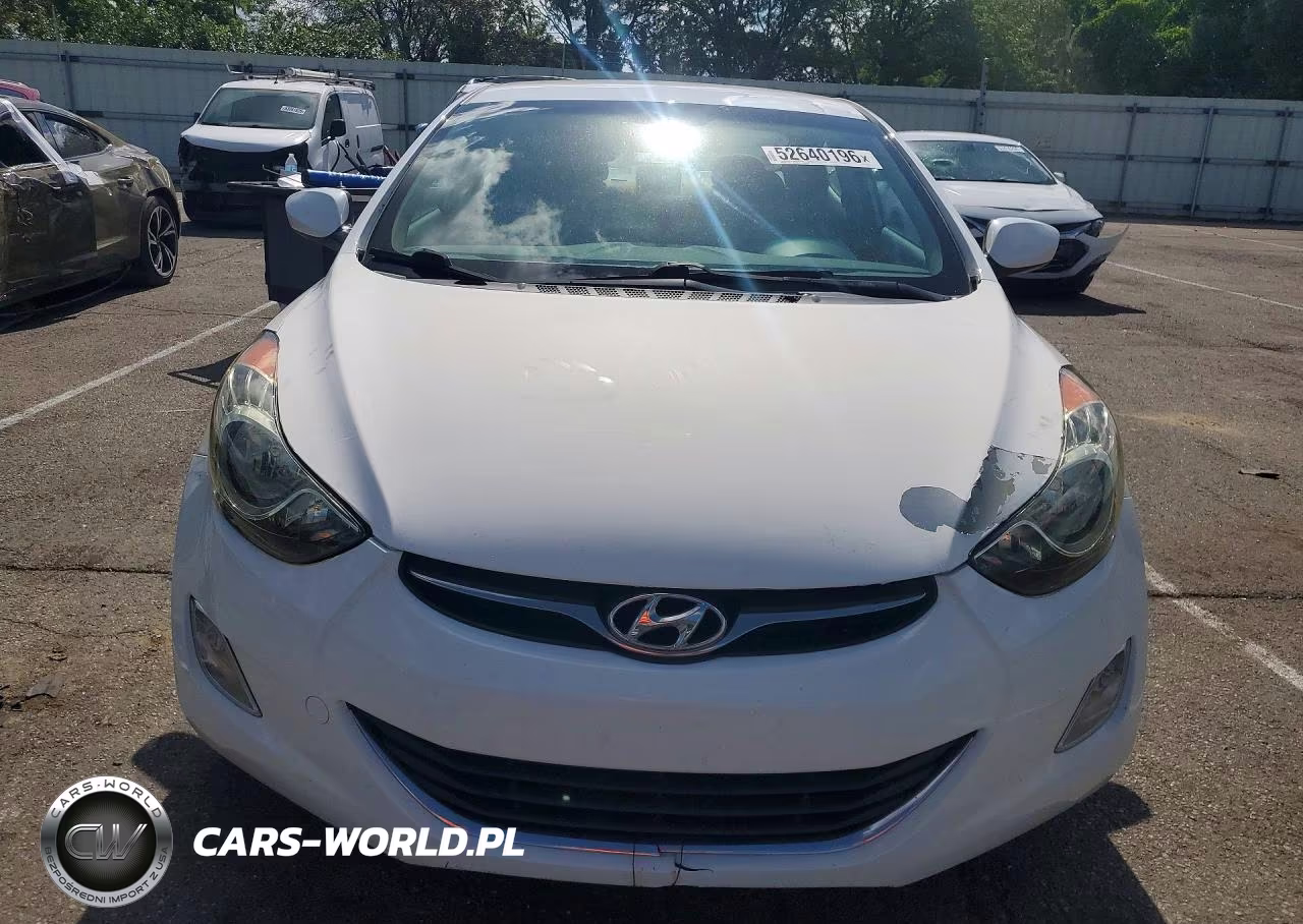 2013 Hyundai Elantra Gls VIN:5NPDH4AE1DH337510 - 5