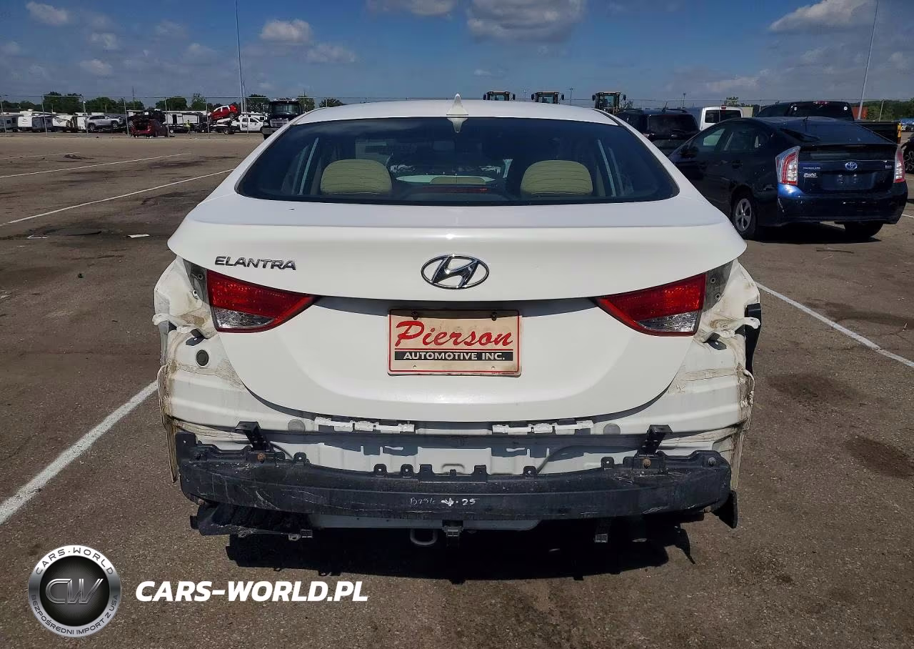 2013 Hyundai Elantra Gls VIN:5NPDH4AE1DH337510 - 6