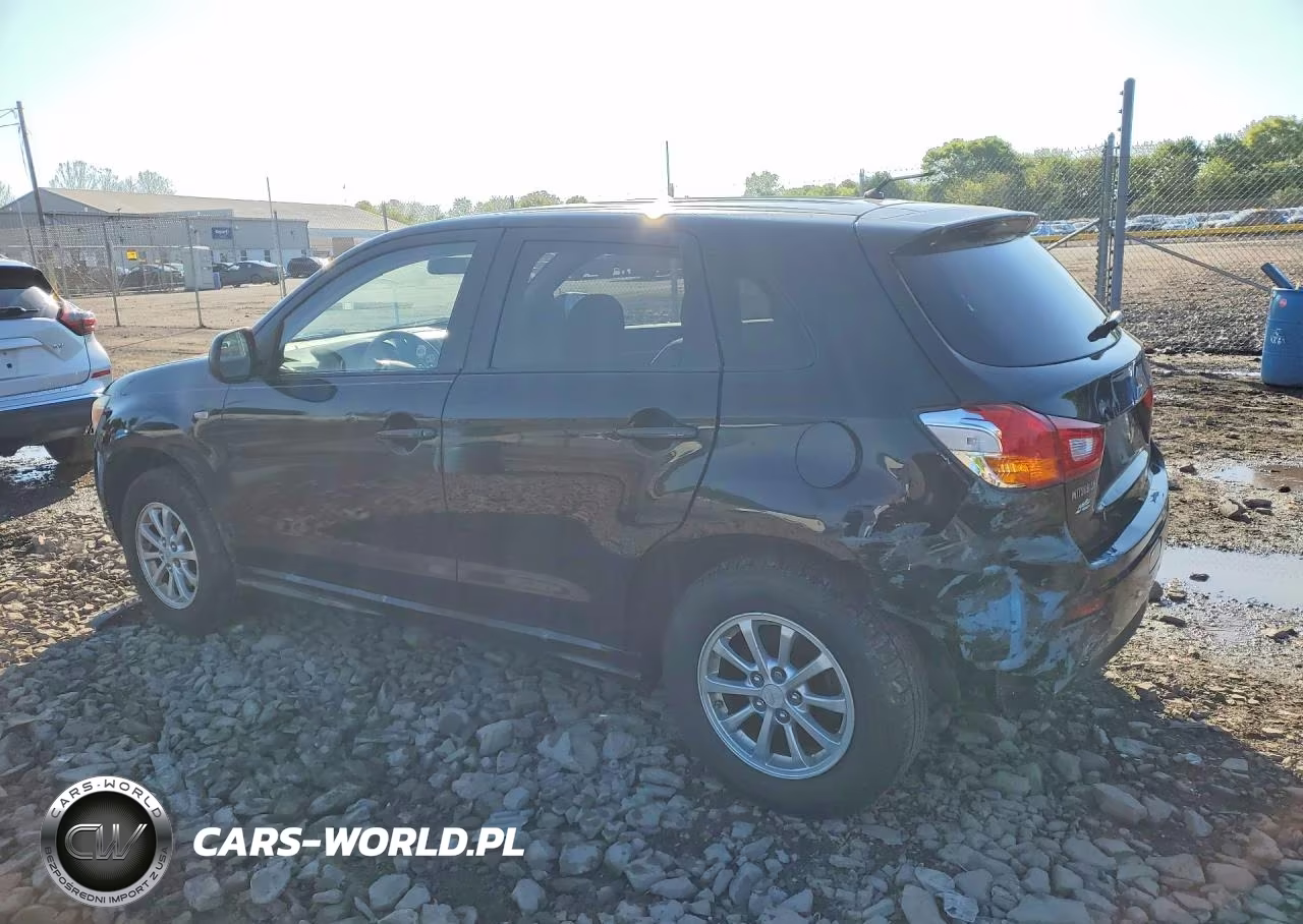 2011 Mitsubishi Outlander Sport Es VIN:JA4AP3AU8BZ007709 - 2