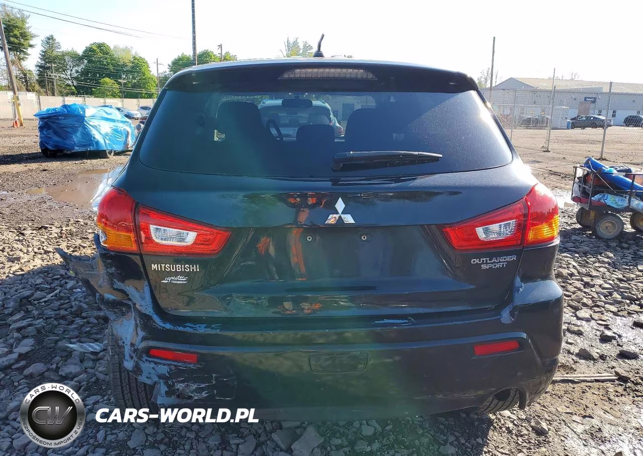 2011 Mitsubishi Outlander Sport Es VIN:JA4AP3AU8BZ007709 - 6