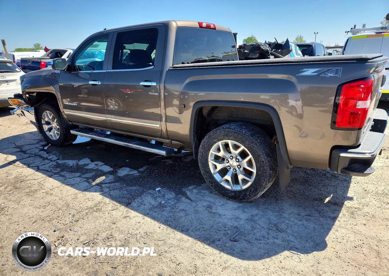2015 GMC Sierra K1500 Slt VIN:3GTU2VEC8FG213634 - 2