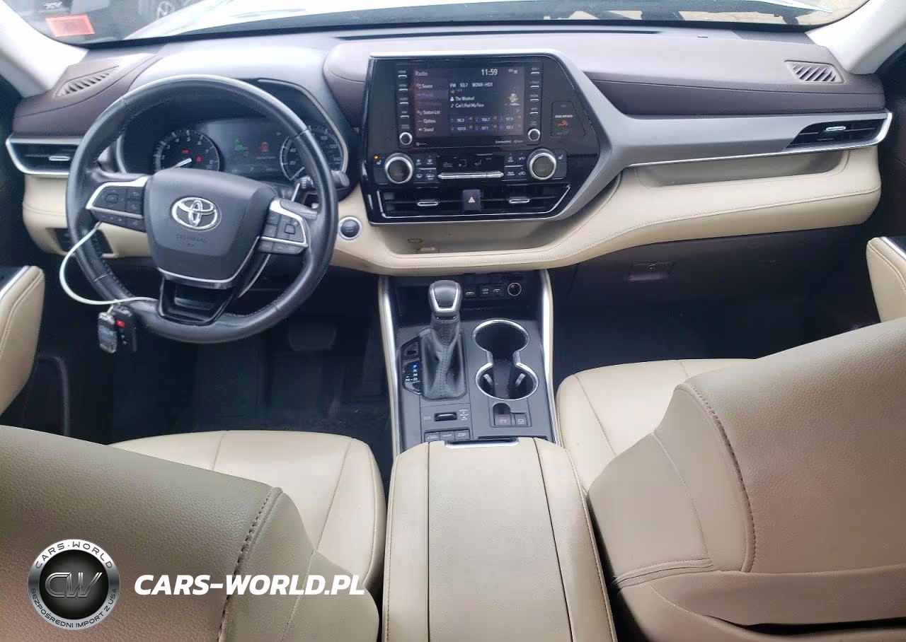 2020 Toyota Highlander Xle VIN:5TDGZRBH0LS029835 - 8