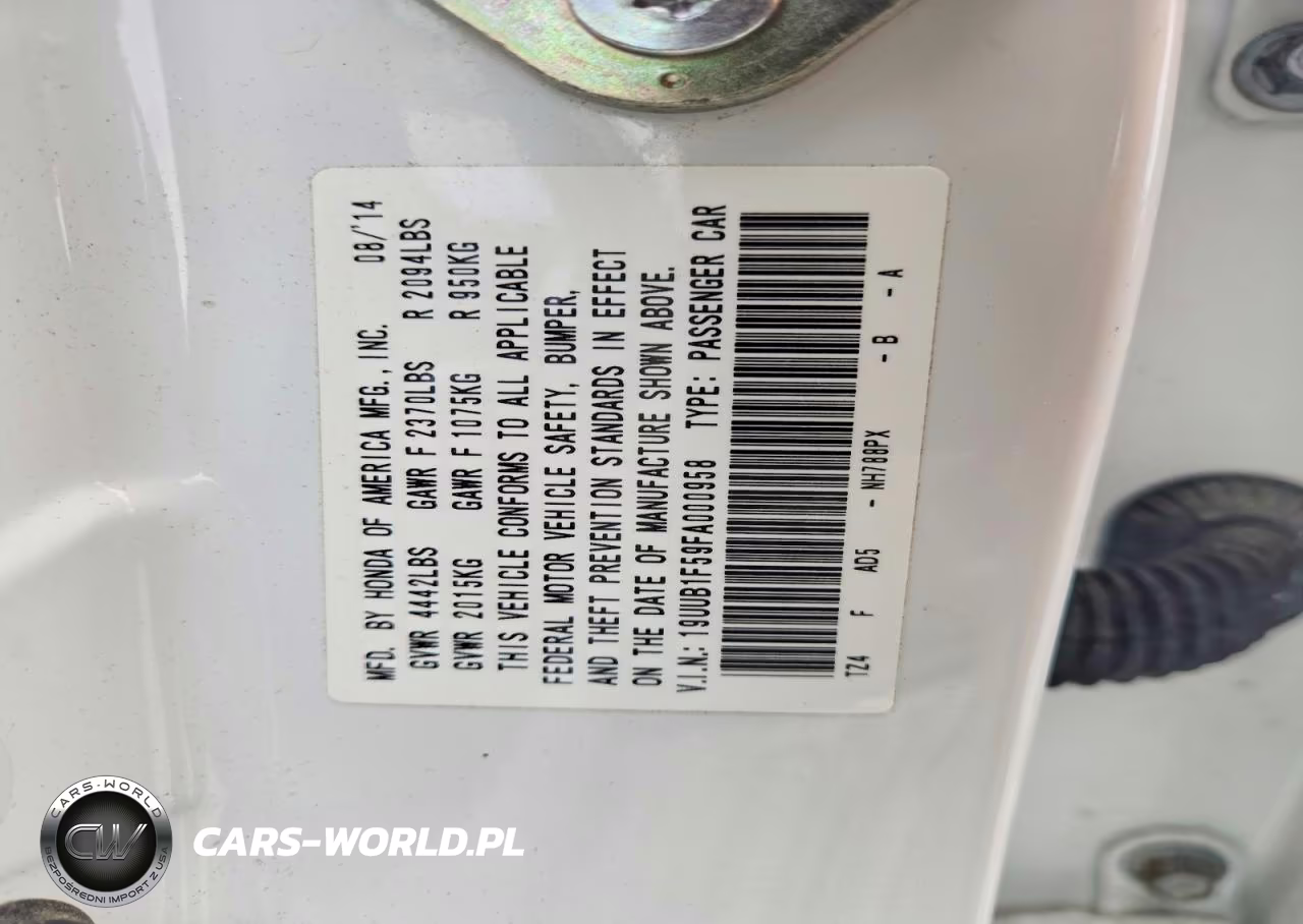 2015 Acura Tlx Tech VIN:19UUB1F59FA000958 - 12