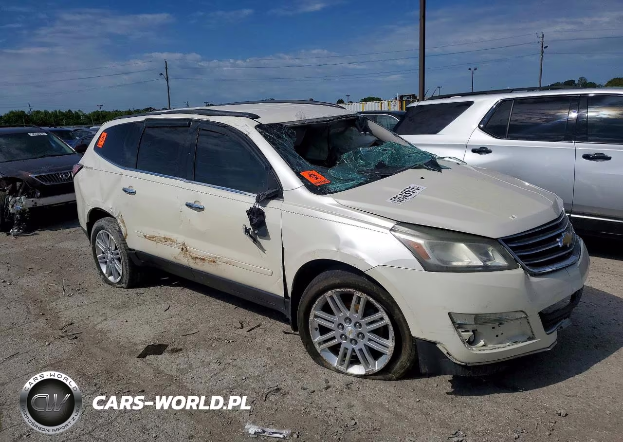 2014 Chevrolet Traverse Lt VIN:1GNKRGKD2EJ335857 - 4