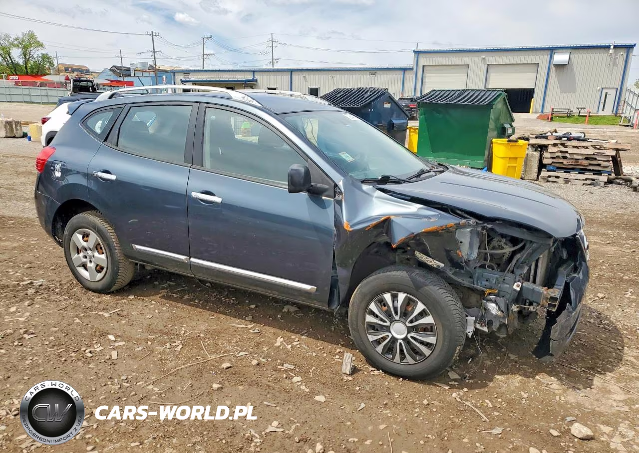 2014 Nissan Rogue Select S VIN:JN8AS5MT8EW615372 - 4