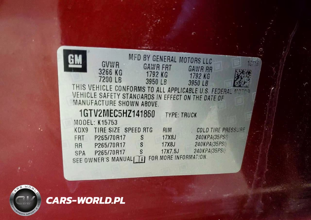 2017 GMC Sierra K1500 Sle VIN:1GTV2MEC5HZ141860 - 12