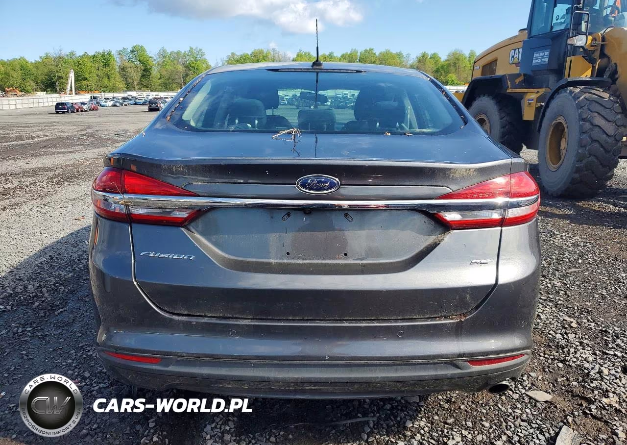 2017 Ford Fusion Se VIN:3FA6P0H71HR107003 - 6