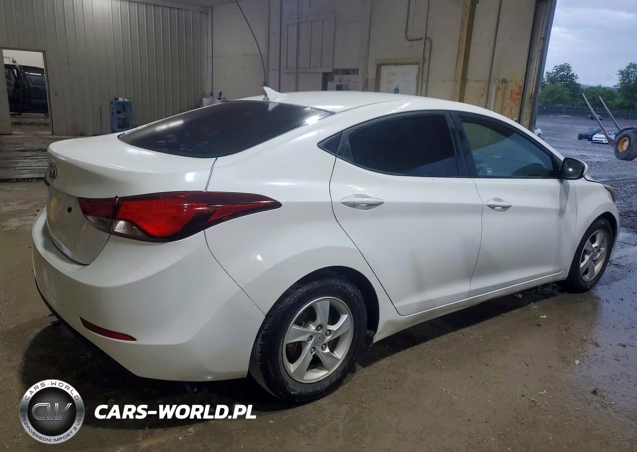 2015 Hyundai Elantra Se VIN:5NPDH4AE4FH623970 - 3