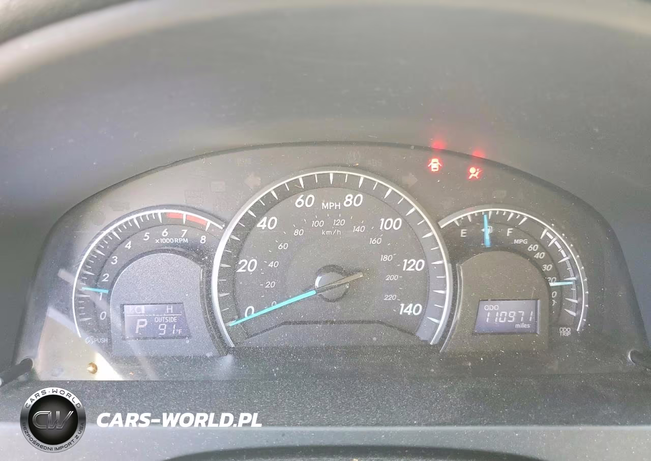 2012 Toyota Camry Xle V6 VIN:4T1BK1FK1CU002480 - 9