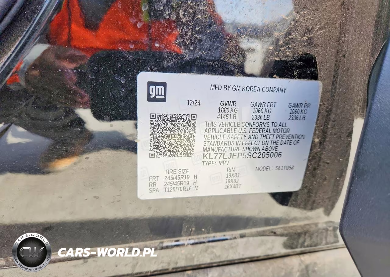 2025 Chevrolet Trax 2Rs VIN:KL77LJEP5SC205006 - 14
