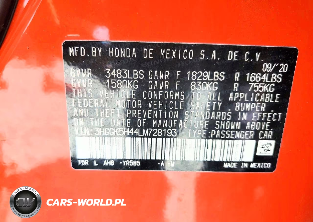 2020 Honda Fit Lx VIN:3HGGK5H44LM728193 - 13