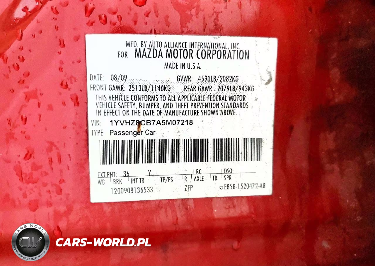 2010 Mazda 6 S VIN:1YVHZ8CB7A5M07218 - 12