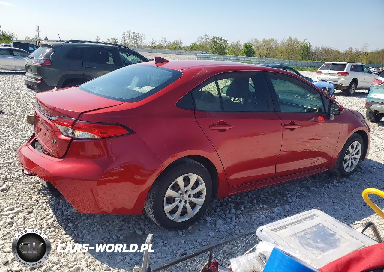 2021 Toyota Corolla Le VIN:JTDEPMAE5MJ190204 - 3