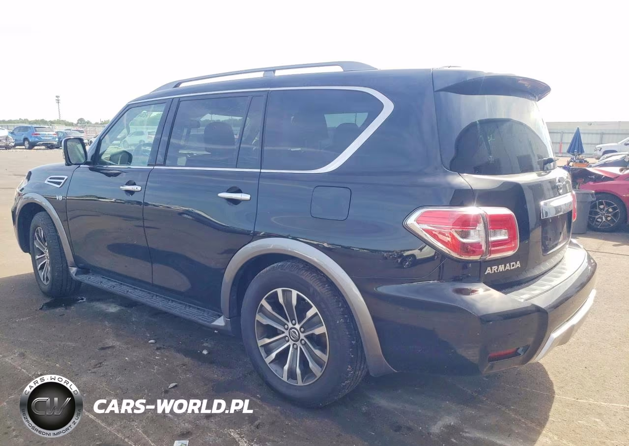2018 Nissan Armada Sl VIN:JN8AY2ND0JX002381 - 2