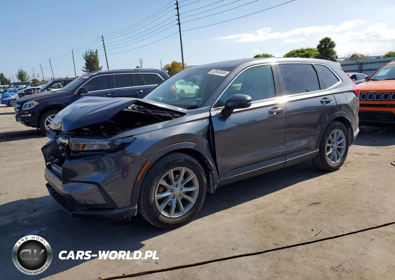 2023 Honda Cr-V Ex VIN:2HKRS3H49PH302877 - 1
