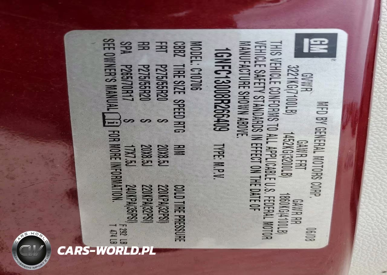 2008 Chevrolet Tahoe C1500 VIN:1GNFC13008R266409 - 14