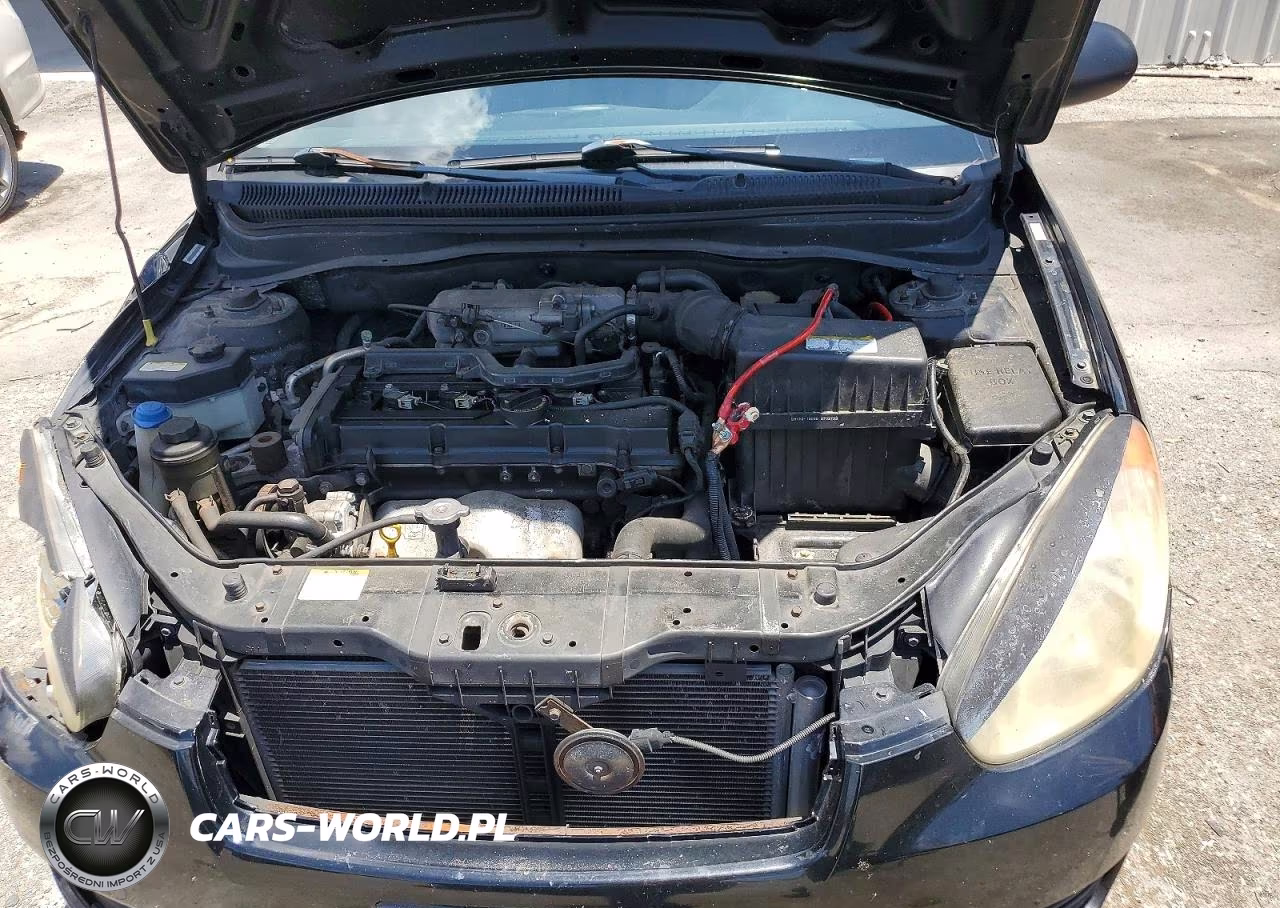 2007 Hyundai Accent Gs VIN:KMHCM36C77U040708 - 12