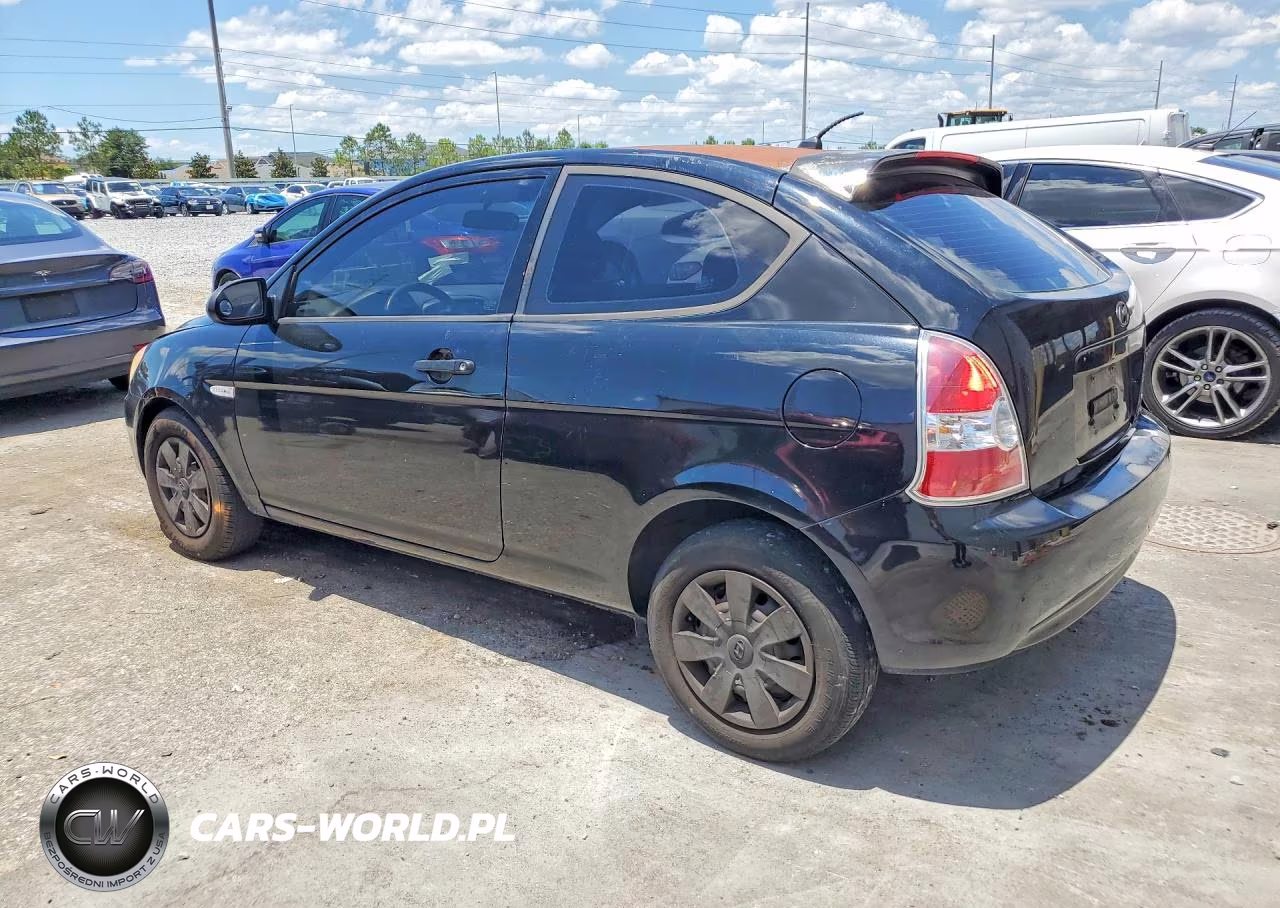 2007 Hyundai Accent Gs VIN:KMHCM36C77U040708 - 2