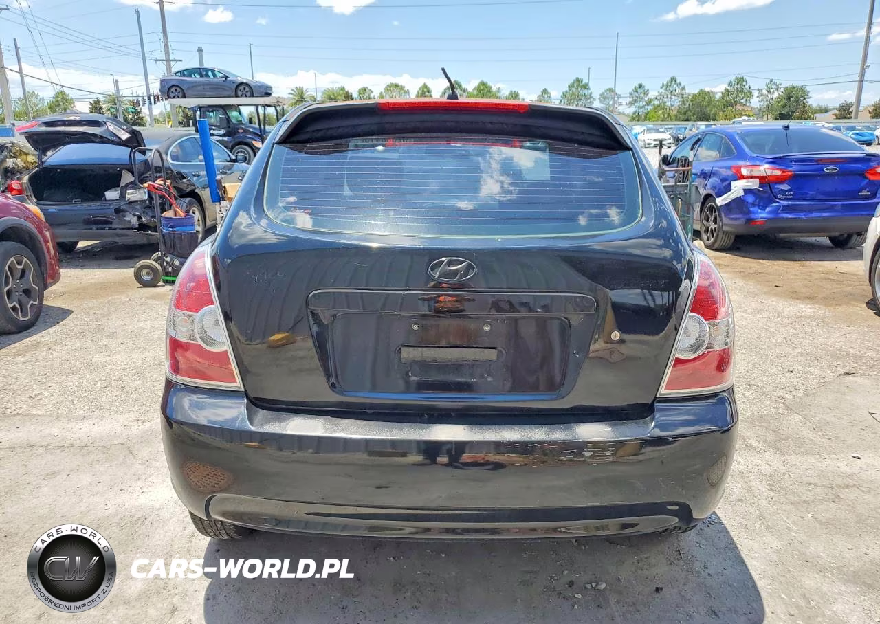 2007 Hyundai Accent Gs VIN:KMHCM36C77U040708 - 6