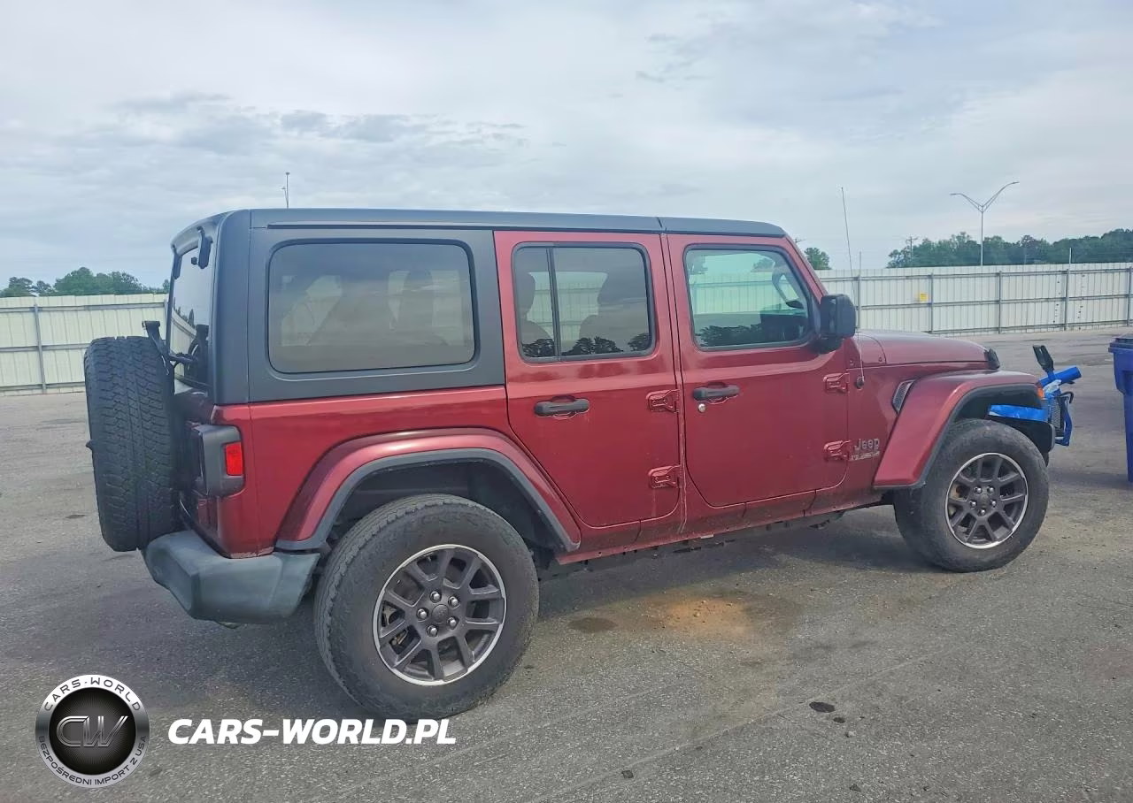 2021 Jeep Wrangler Unlimited Sport VIN:1C4HJXDN4MW557320 - 3