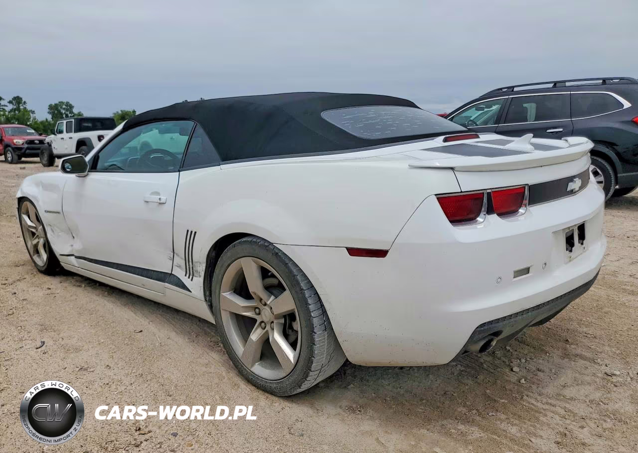 2012 Chevrolet Camaro Lt VIN:2G1FC3D32C9202011 - 2