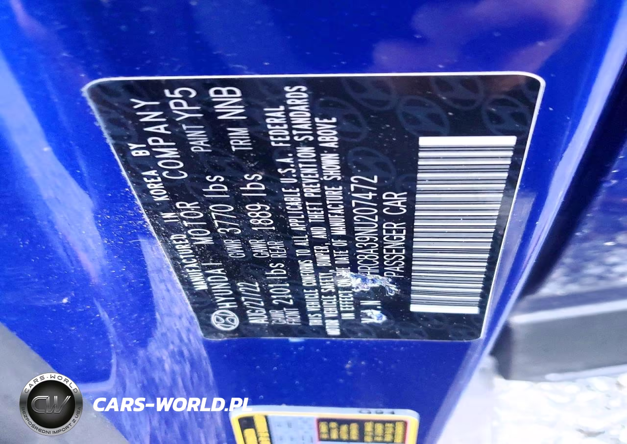 2022 Hyundai Venue Limited VIN:KMHRC8A39NU207472 - 12
