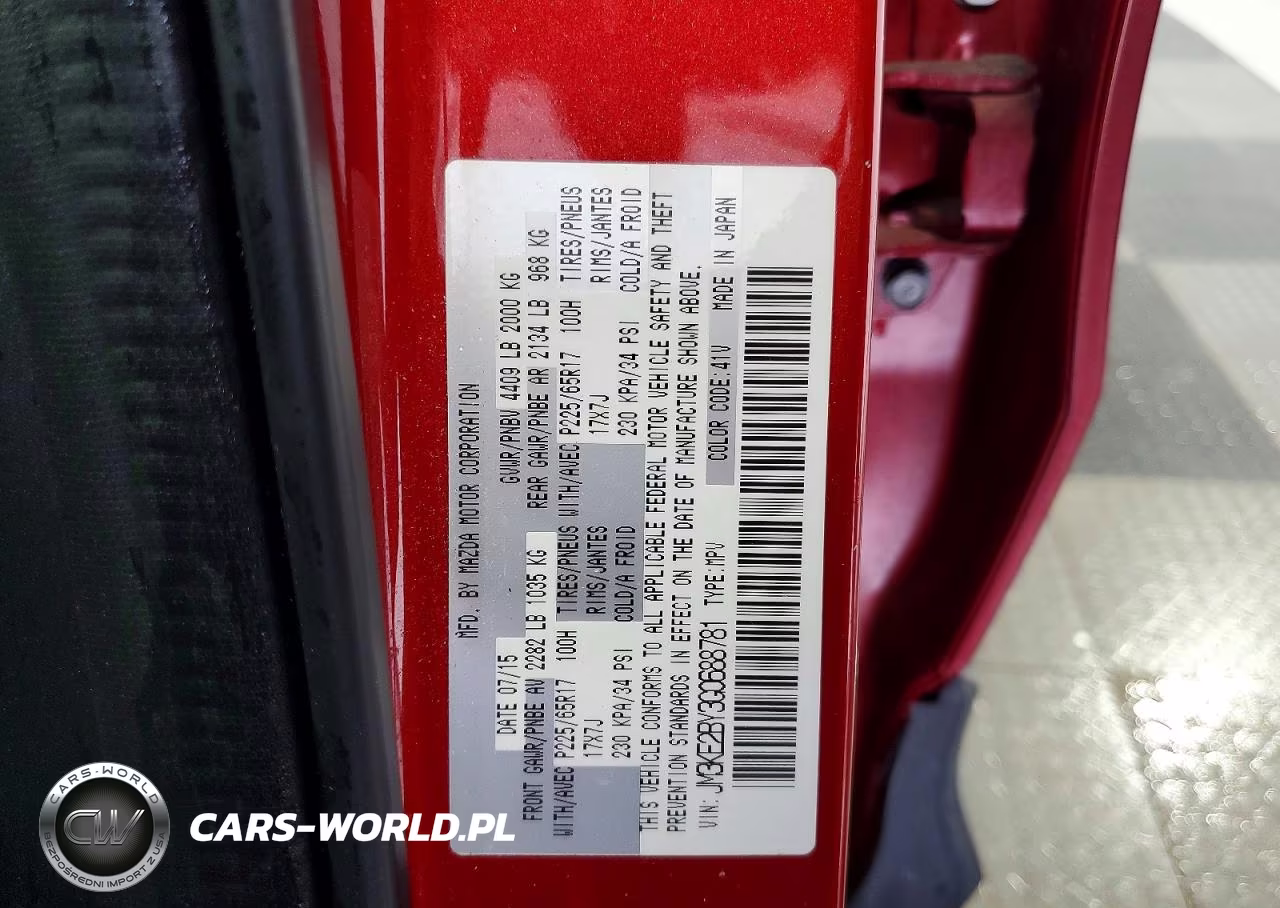 2016 Mazda Cx-5 Sport VIN:JM3KE2BY3G0688781 - 13