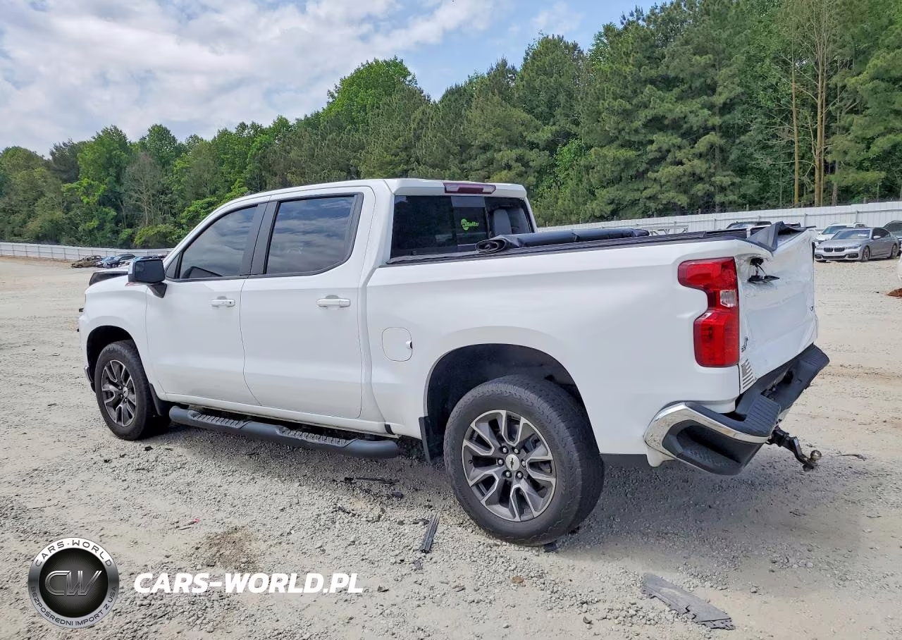2021 Chevrolet Silverado K1500 Lt VIN:3GCUYDET9MG337532 - 2