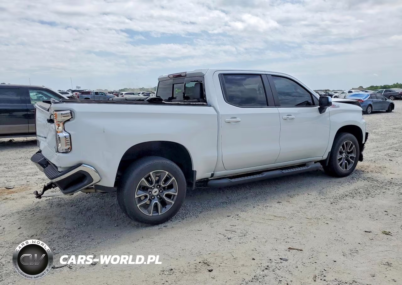 2021 Chevrolet Silverado K1500 Lt VIN:3GCUYDET9MG337532 - 3