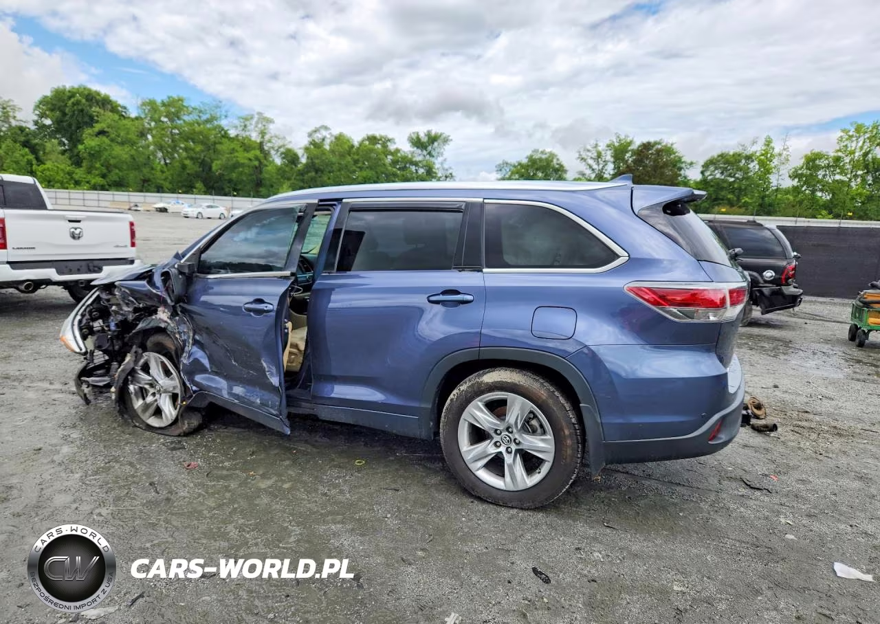 2016 Toyota Highlander Limited Platinum VIN:5TDDKRFH6GS279779 - 2