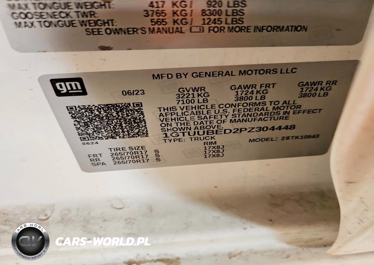 2023 GMC Sierra K1500 Sle VIN:1GTUUBED2PZ304448 - 12