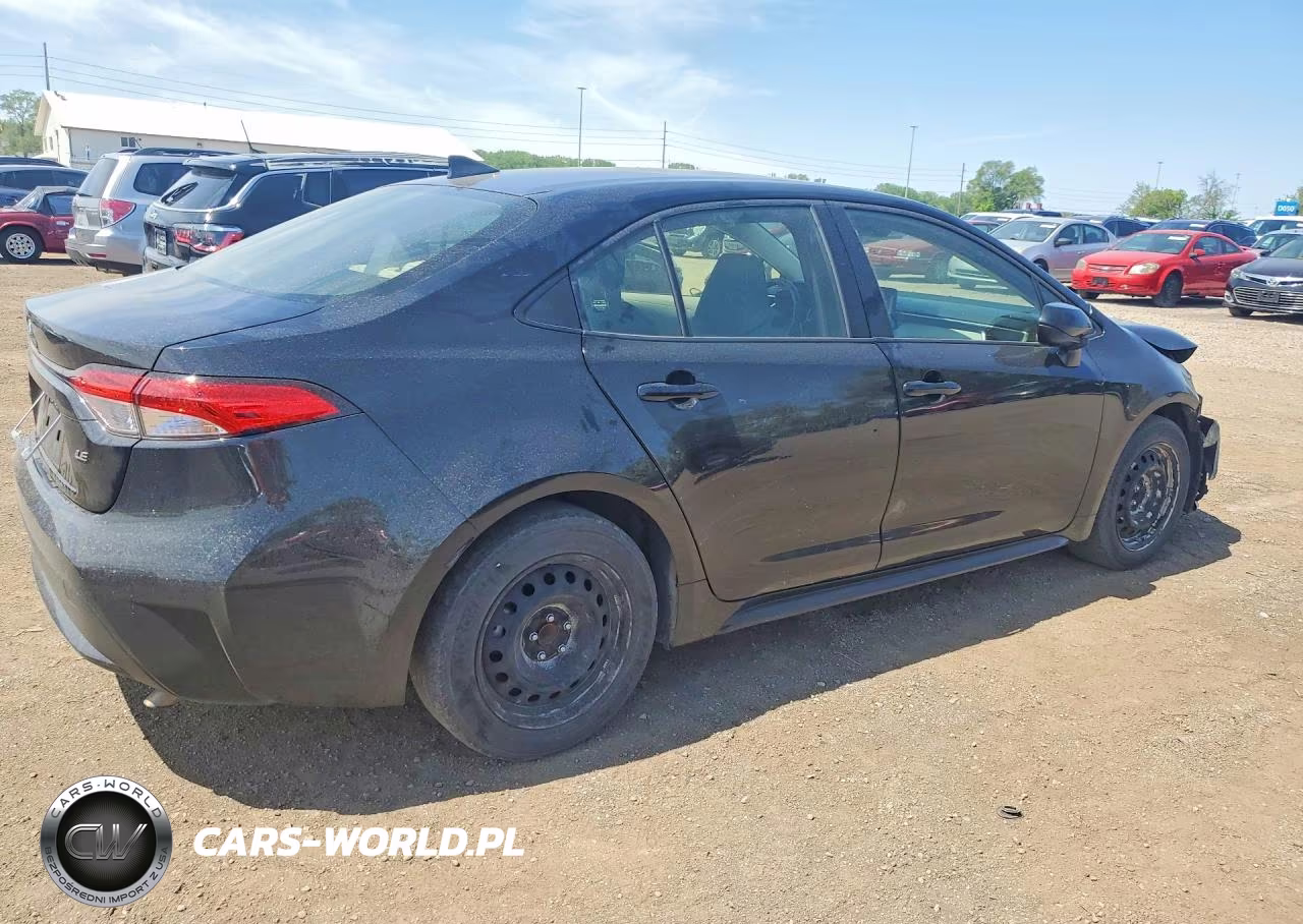2022 Toyota Corolla Le VIN:JTDEPMAE1NJ218808 - 3
