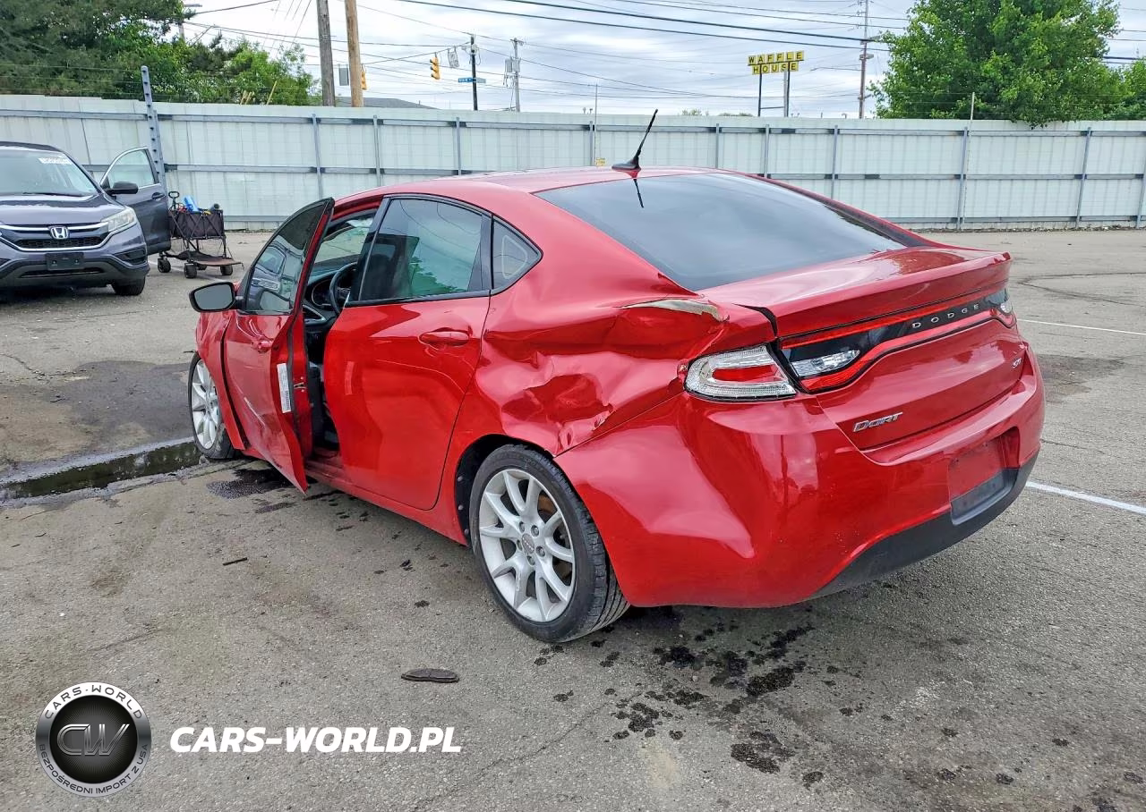 2013 Dodge Dart Sxt VIN:1C3CDFBA2DD188274 - 2
