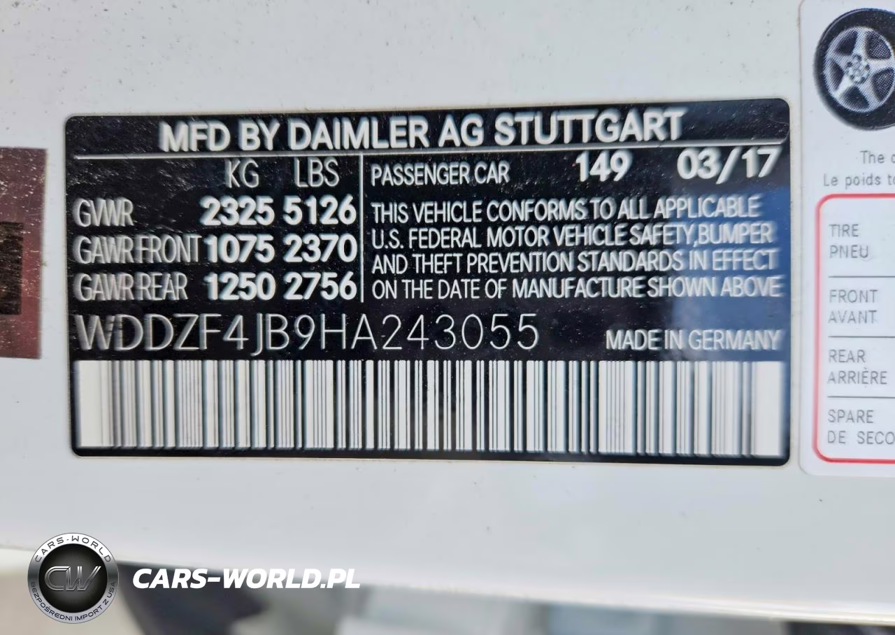 2017 Mercedes-Benz E 300 VIN:WDDZF4JB9HA243055 - 12
