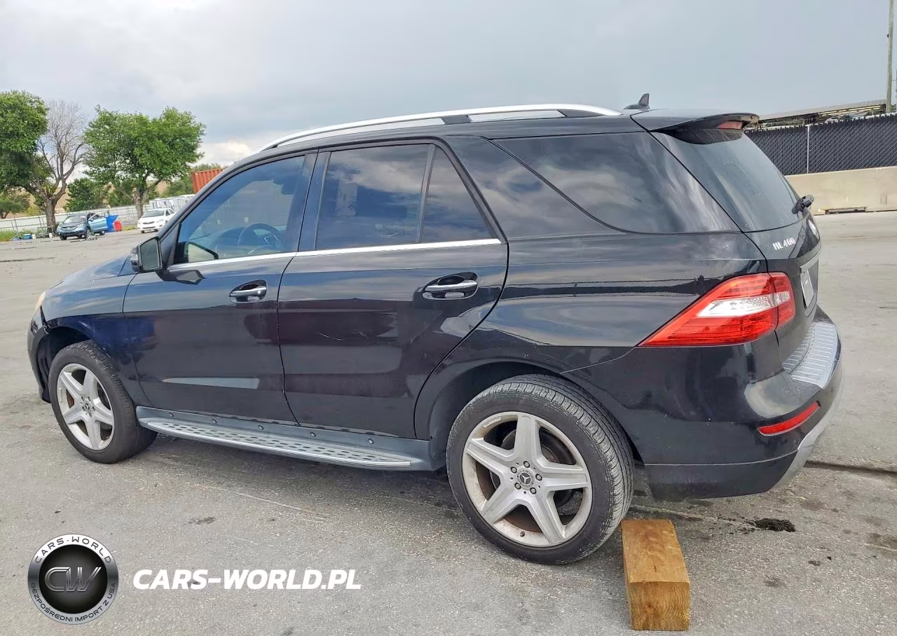 2015 Mercedes-Benz Ml 400 4Matic VIN:4JGDA5GB1FA482687 - 2