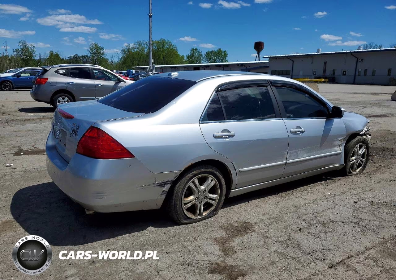 2007 Honda Accord Ex VIN:1HGCM568X7A101886 - 3